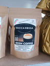 Doypack di caffè macinato moka Irish Coffee Bacca Rossa.
