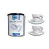 Cofanetto Regalo Caffè Decaffeinato | Barattolo Macinato Moka + 2 Tazzine