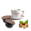 Capsule compatibili Dolce Gusto al nocciolino Bacca Rossa – Bevanda cremosa alla nocciola in cialde per macchine Dolce Gusto.